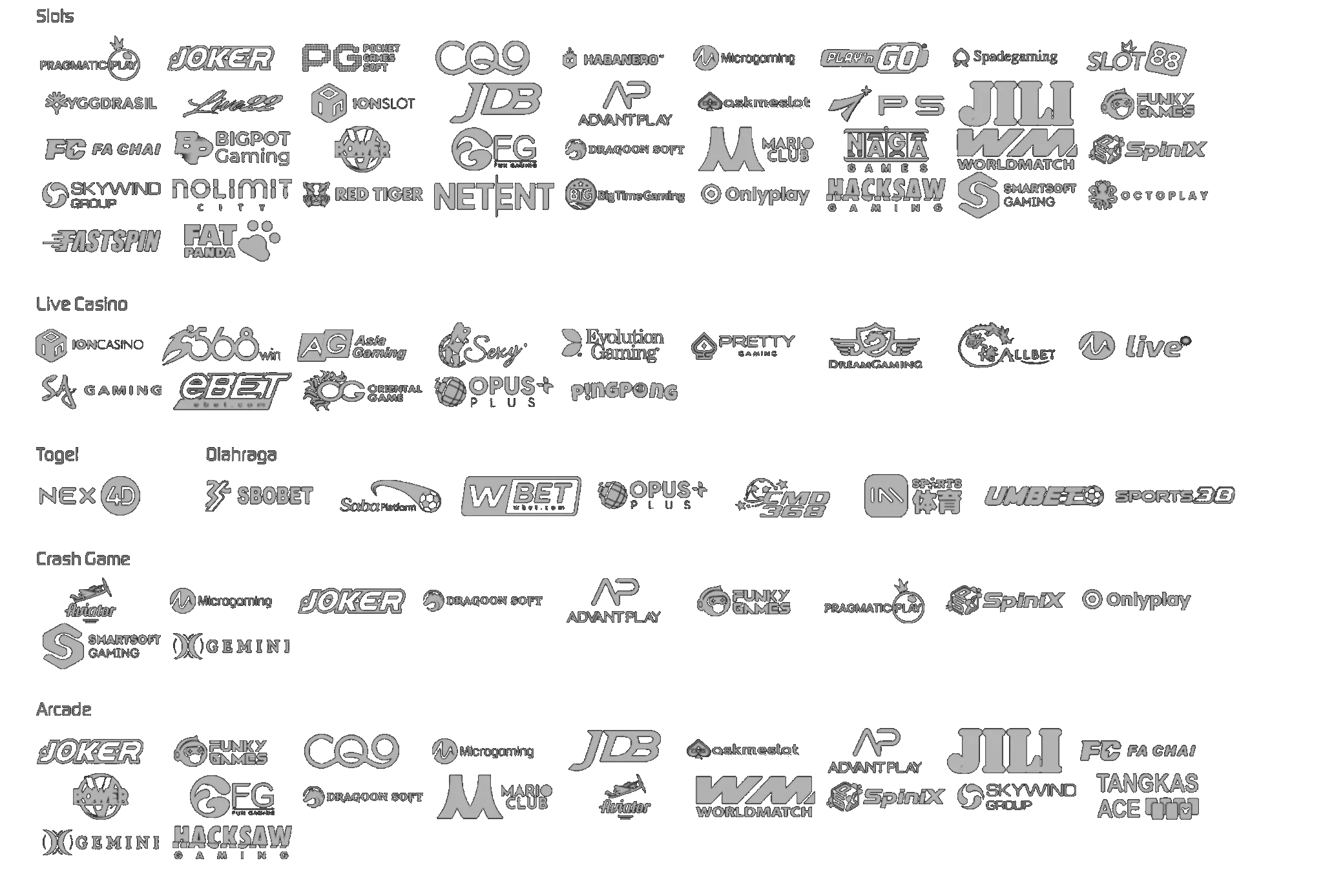 Game Providers